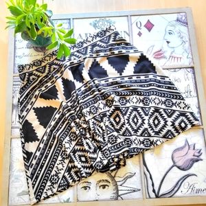 Wallflower Tribal Soft Skater Mini Skirt